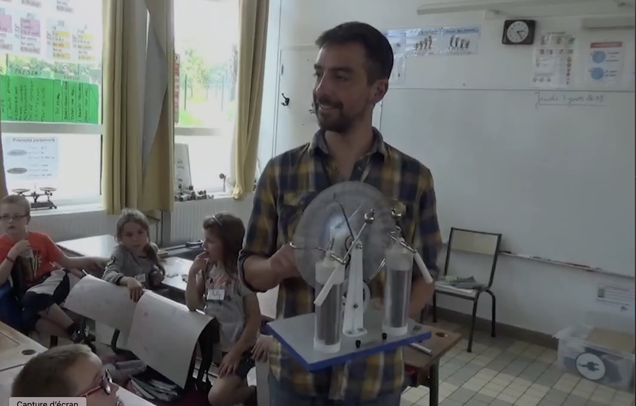 Animation scientifique en classe
